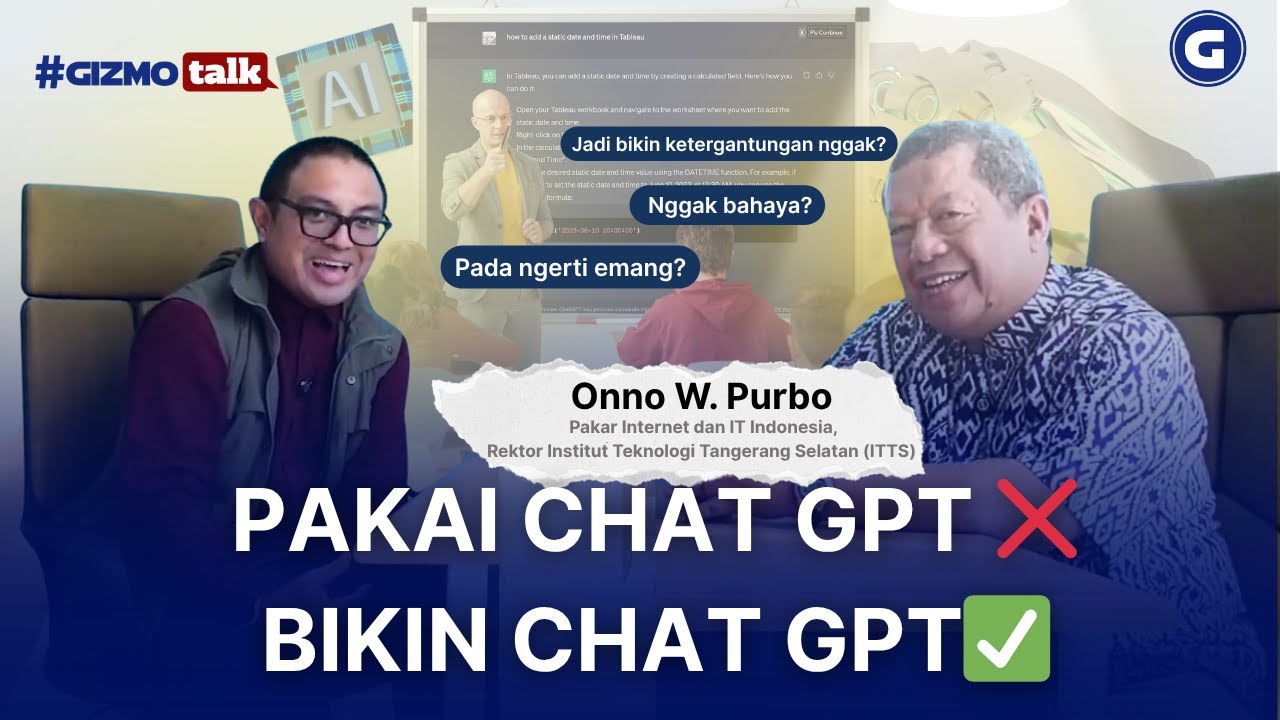 Onno W Purbo: Alasan Kenapa AI Lokal Penting Banget #gizmotalk