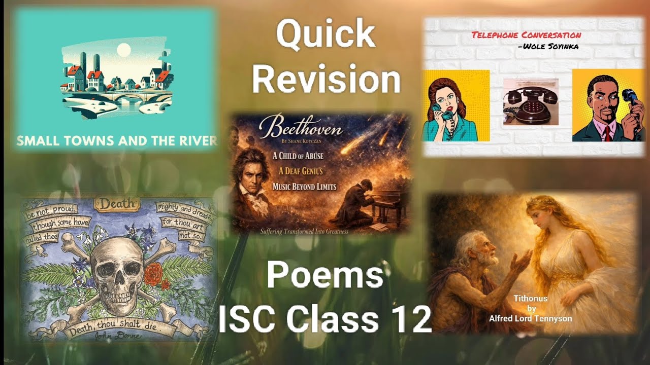 Rhapsody Poems | Quick Revision Notes | ISC Board English