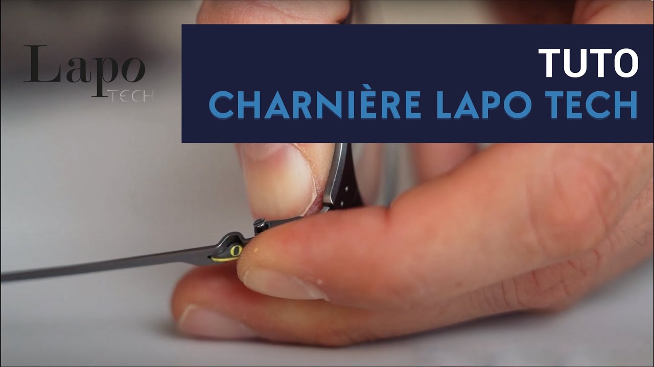 Comment changer la charnière de votre monture Lapo Tech