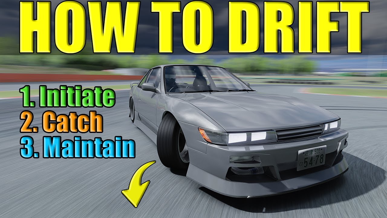 Как дрифтовать №1 | Как начать, поймать и поддерживать дрифт и советы | Assetto Corsa