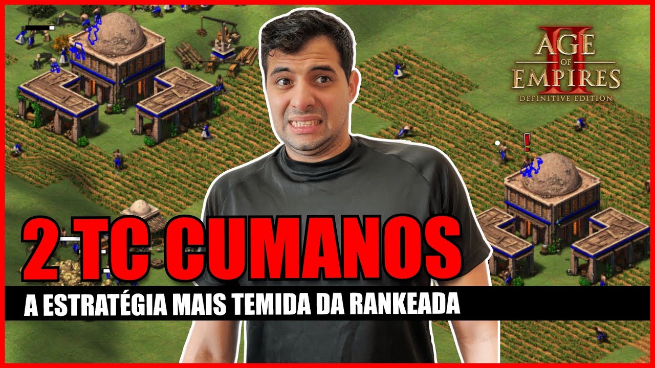Cumanos ARRASADORES: Aprenda a Usar a ESTRAT&Eacute;GIA de 2 CENTROS DA CIDADE! | Age of Empires 2