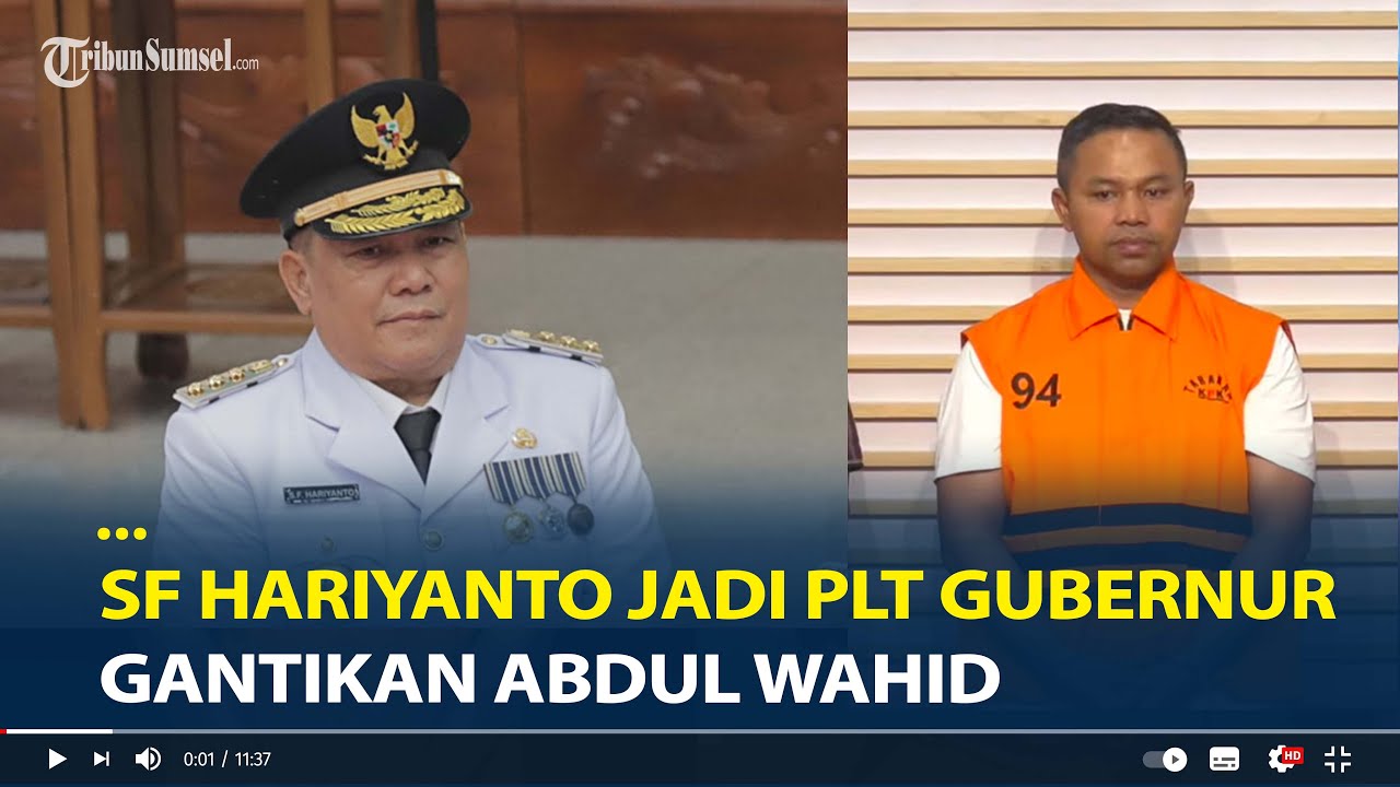 Kekayaan Wagub Riau SF Hariyanto Ditunjuk Kemendagri Jadi PLT Gubernur Gantikan Abdul Wahid