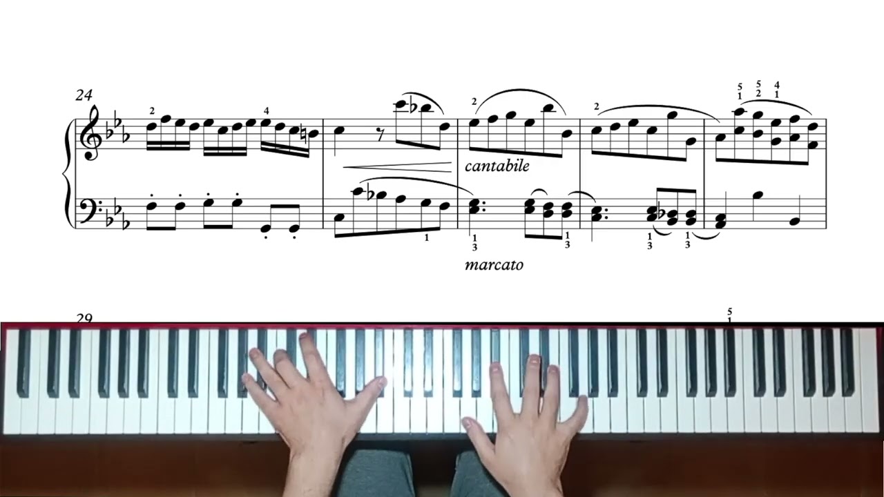 Cimarosa - Sonata In Eb Major C. 67 - 34,800pts