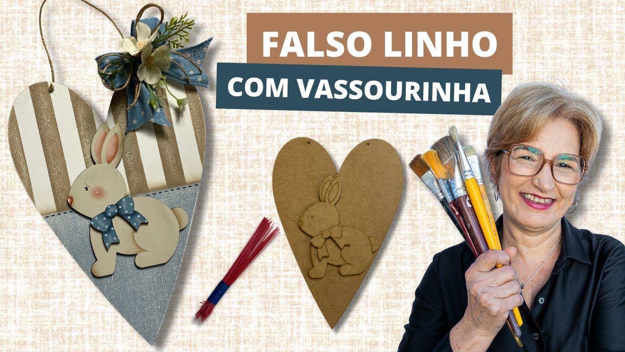 Aprenda uma Técnica de Pintura Usando VASSOURINHA de NYLON!