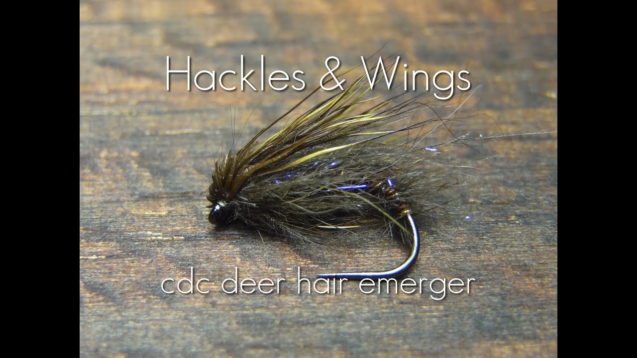 Fly Tying CdC Deer Hair Emerger | Hackles & Wings