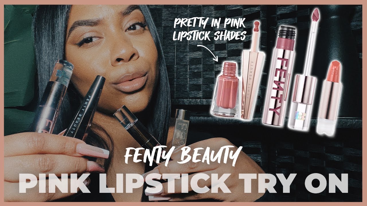 Fenty By Rihanna | Icon Velvet Lipstick in Riri + C-Suite'Heart Try On | Comparing Fenty Lip Shades