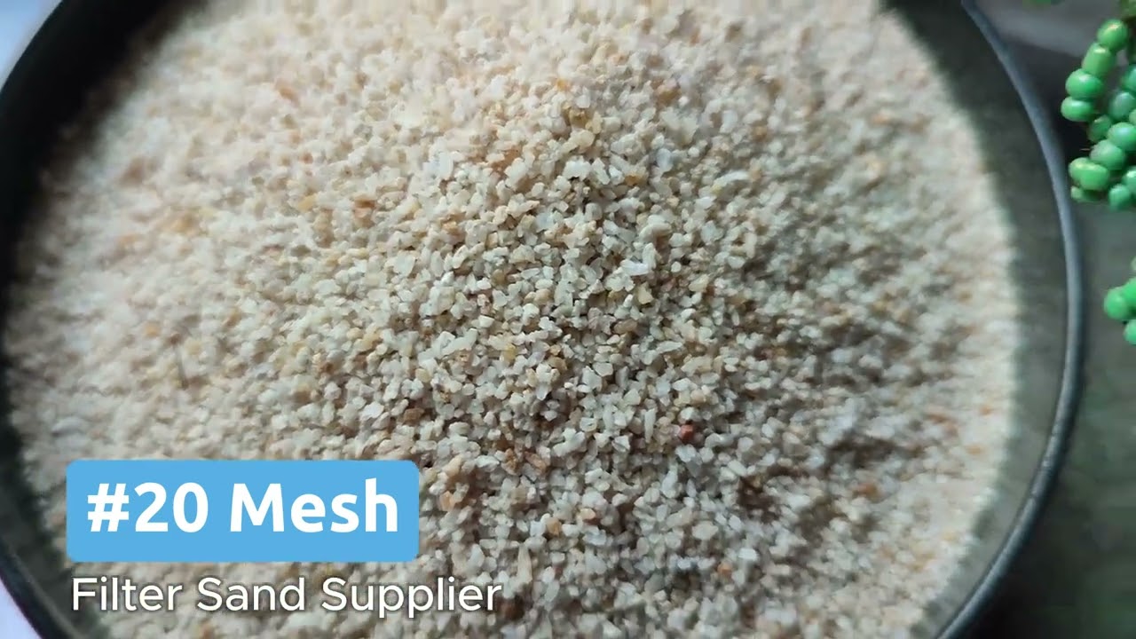 20 Mesh Silica Sand for Pool Filters | Filter Sand Supplier