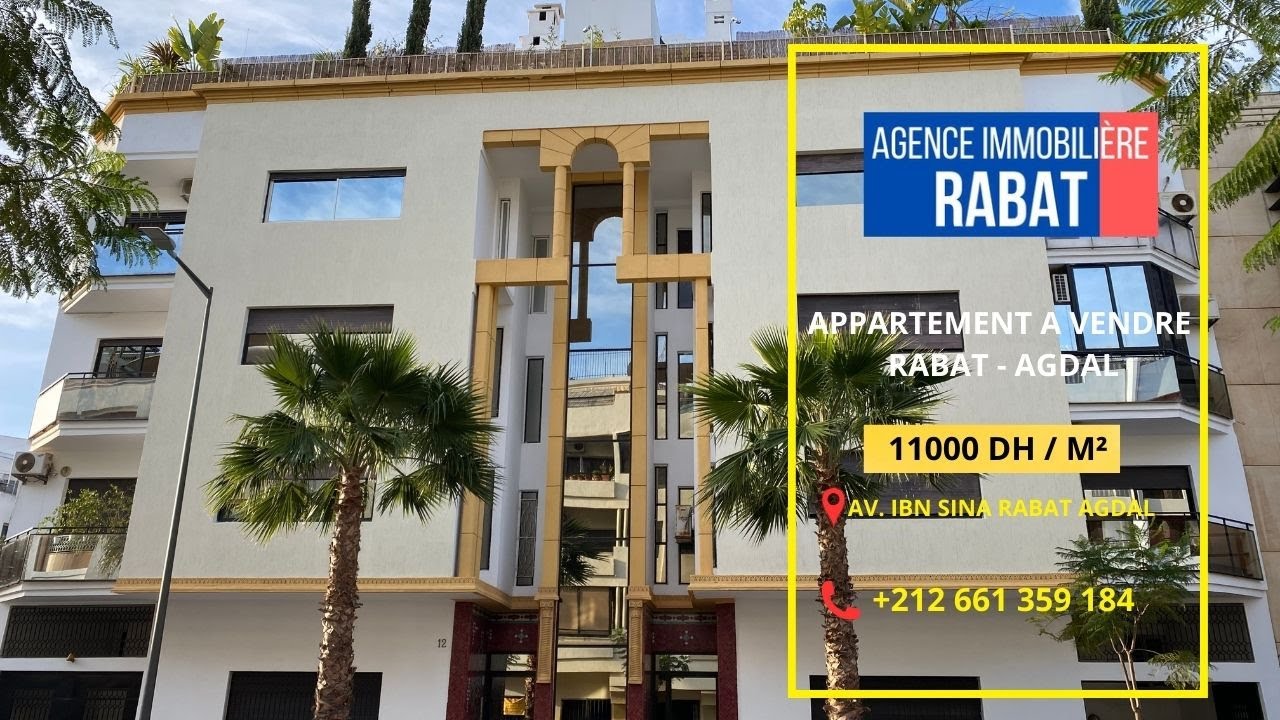 appartement a vendre rabat agdal