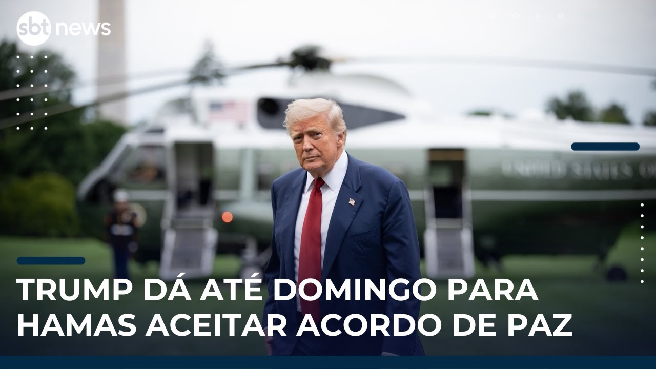 Trump dá até domingo para Hamas aceitar acordo de paz; professor analisa proposta | #MapaMundi