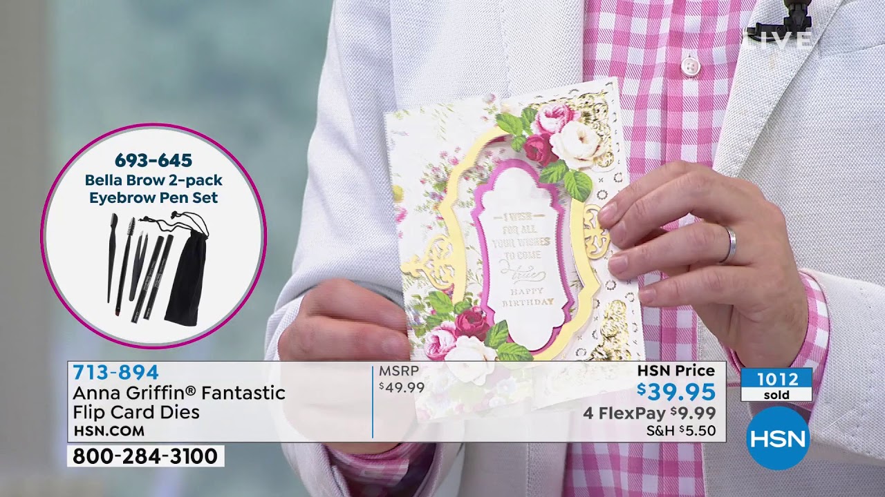 Anna Griffin Fantastic Flip Card Dies
