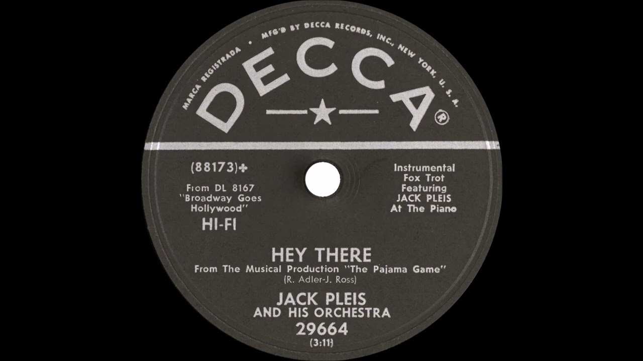 Jack Pleis And His Orchestra - Hey There (1955)