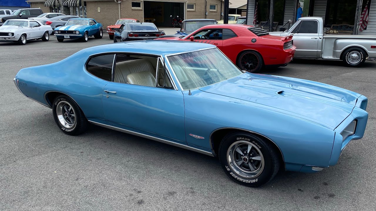 Test Drive 1968 Pontiac GTO 4-speed 400 SOLD $35,900 Maple Motors #1757