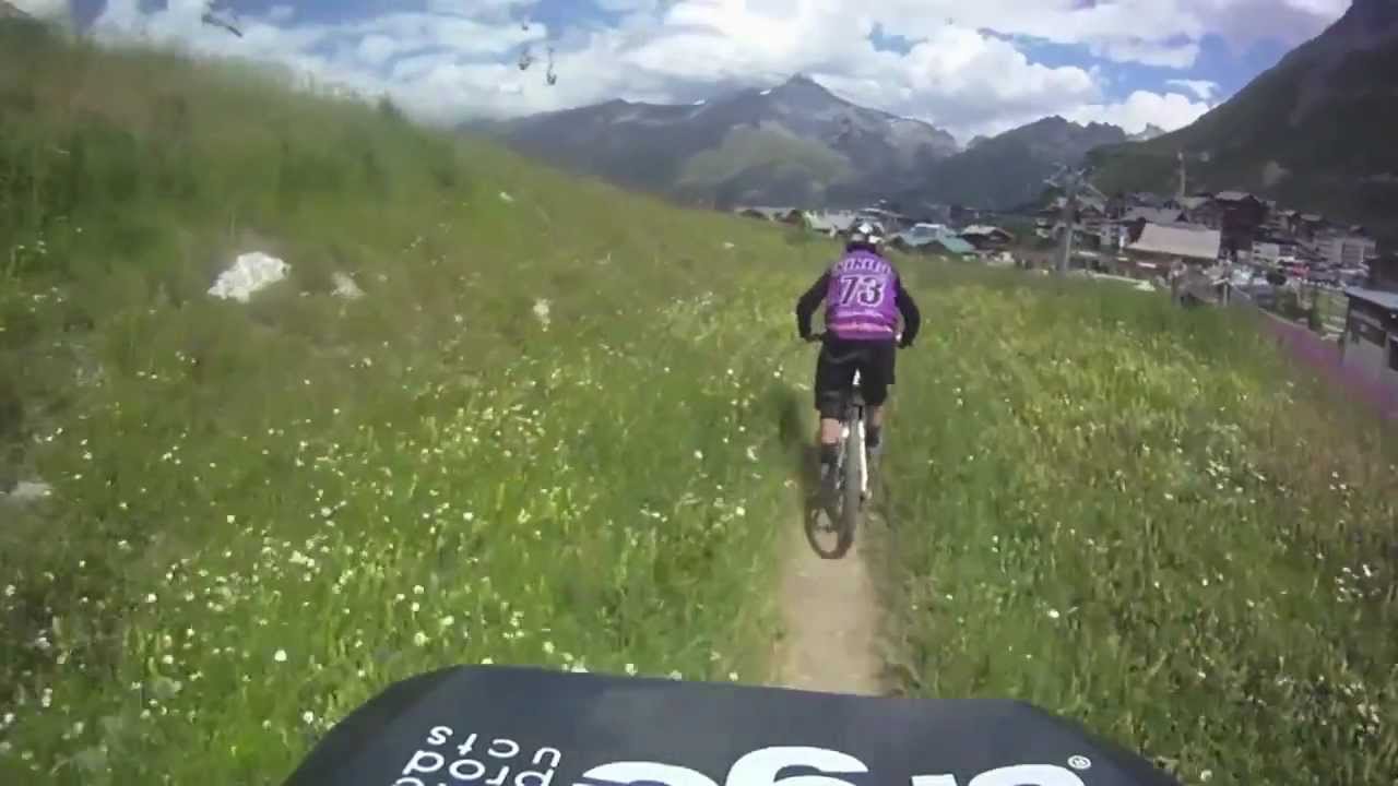 Moi au Bike Park de Tignes (été 2012)