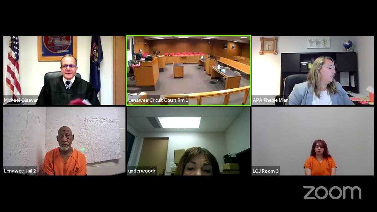 Pretrials and Arraignments 7-12-23