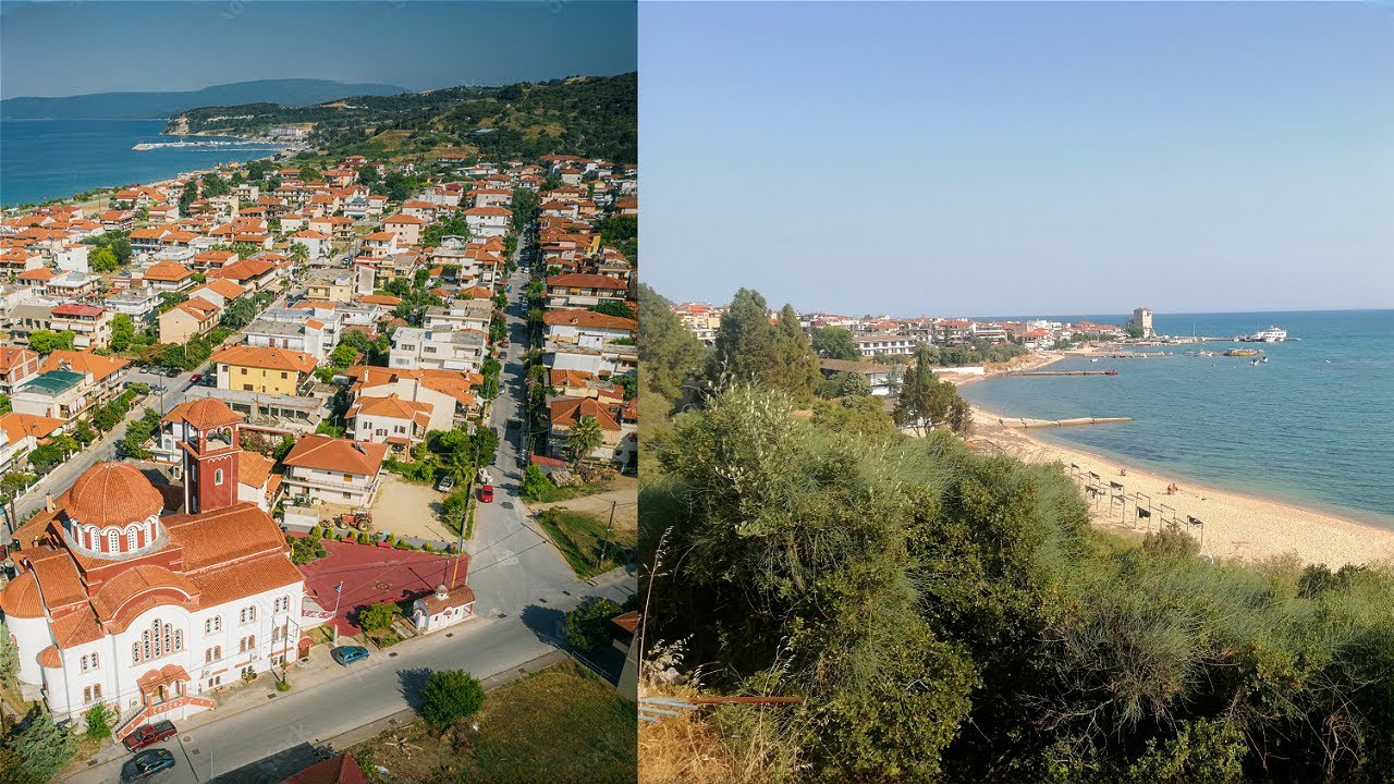 Ierissos – Ouranoupoli, Halkidiki Greece beginning of summer season