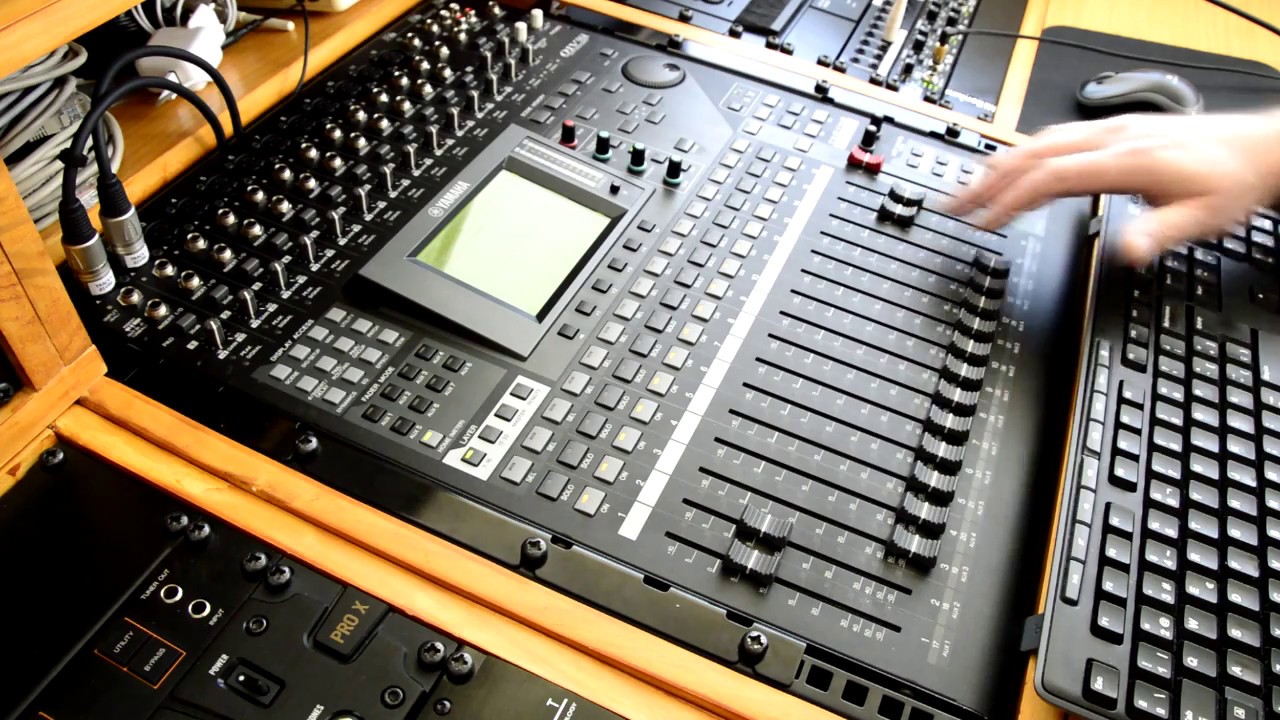 Tutorial YAMAHA 01v96i - Grabación USB - Efectos y DSP (6.2)