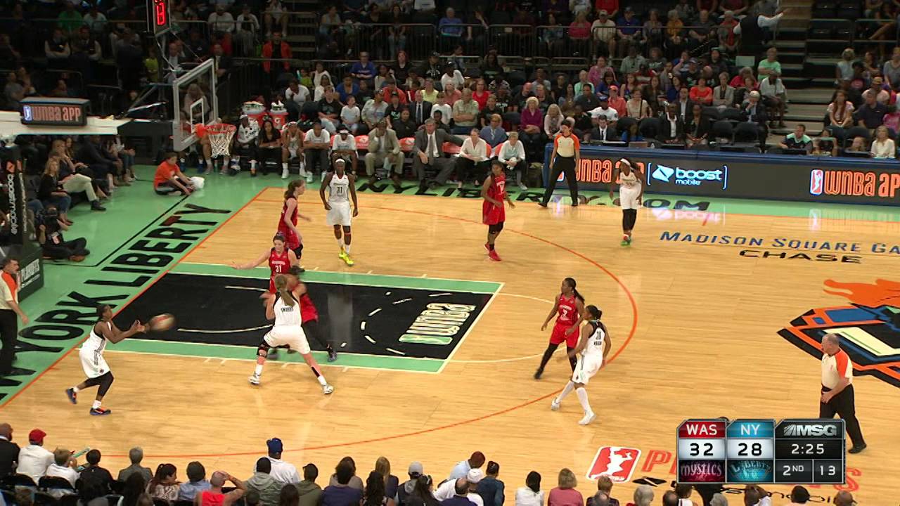 Epiphanny Prince Scores 26 in Game 1 for Liberty