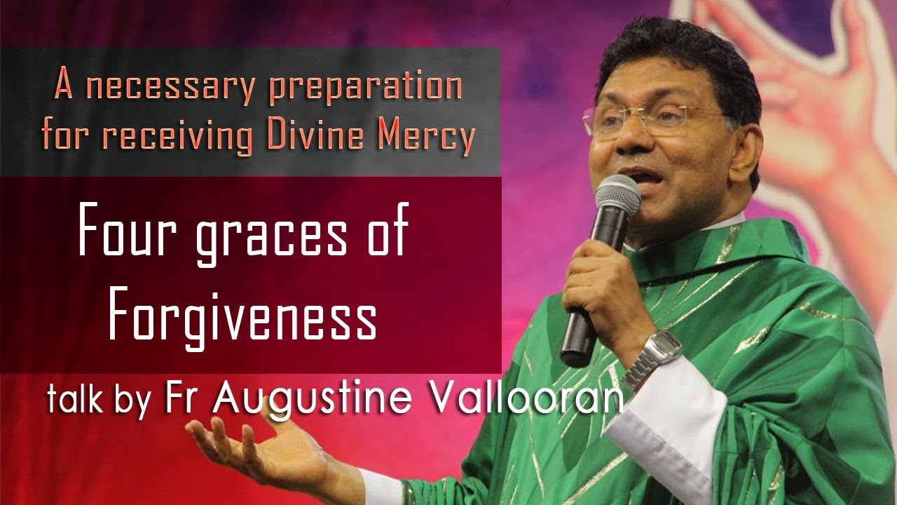 Necessary Preparation for Divine Mercy Feast -  Fr  Augustine Vallooran | Divine Retreat Centre
