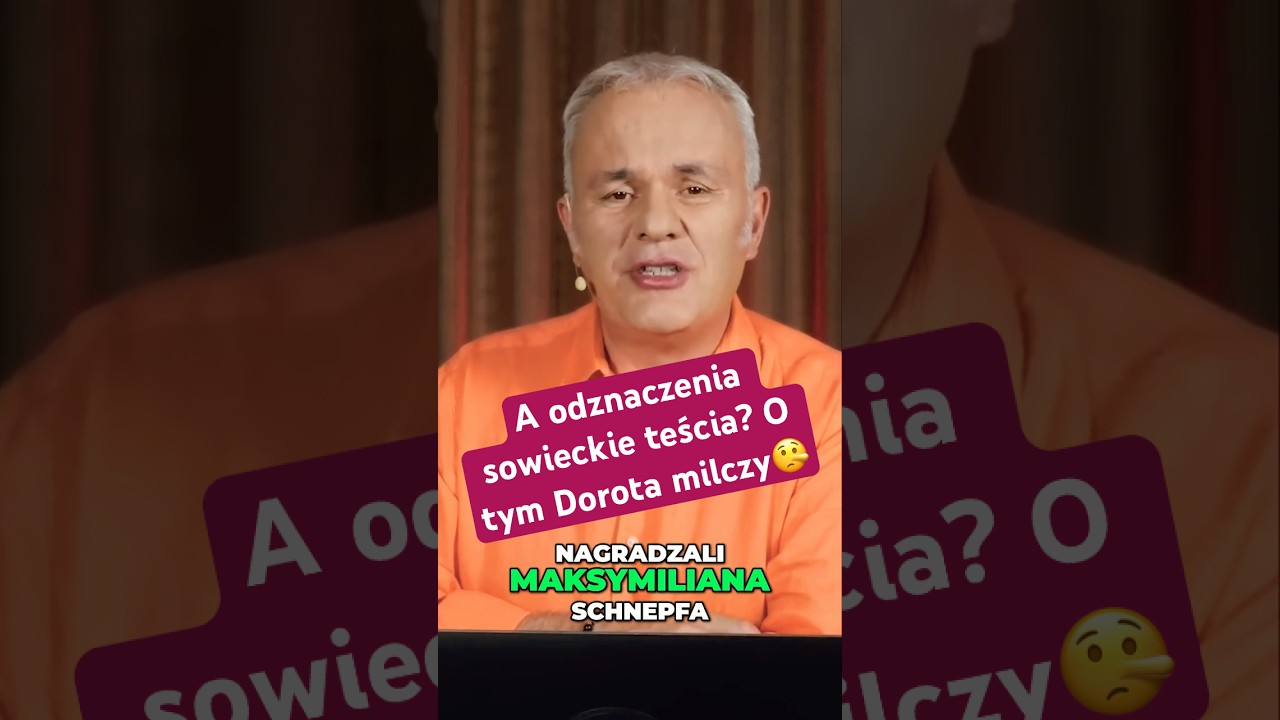 Dorota Wysocka-Schnepf broni teścia. Mazurek: A sowieckie odznaczenia?!