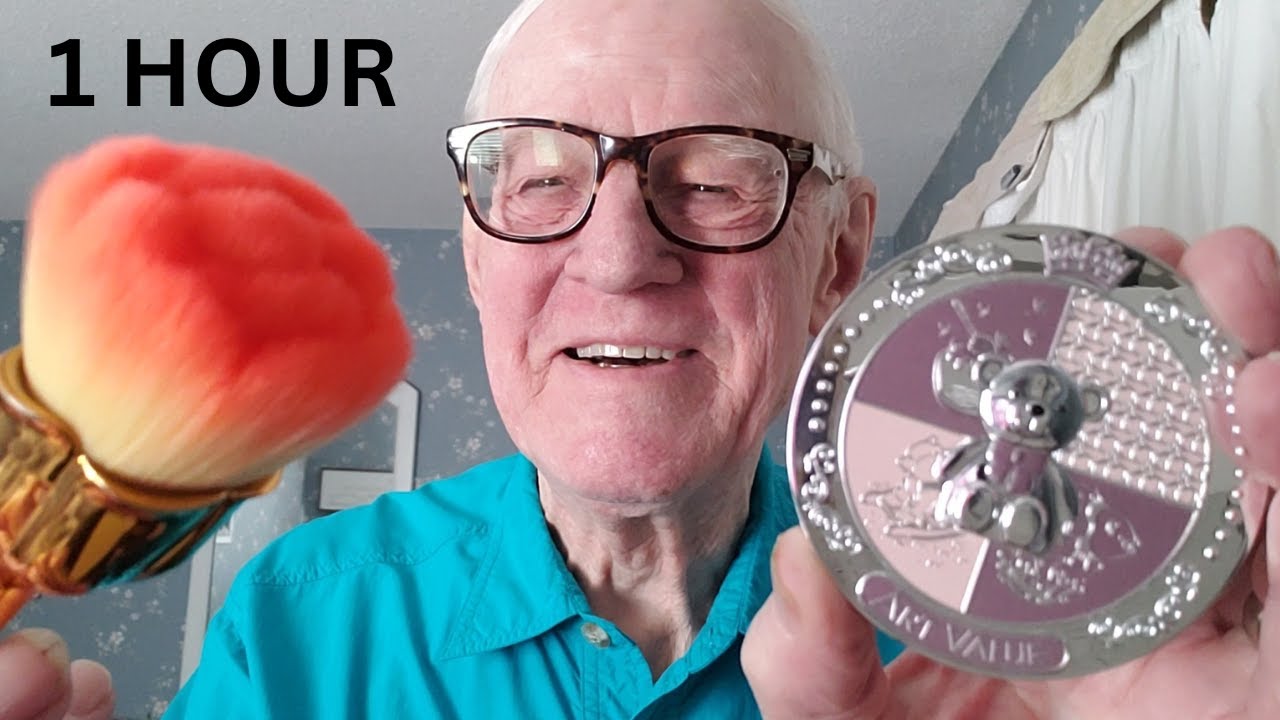 ASMR Дедушка 60 мин Самый популярный TikTok Делаем макияж перед сном Интерактивная ролевая игра