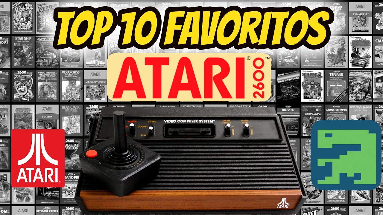 ✨TOP 10 FAVORITOS ATARI 2600🕹️