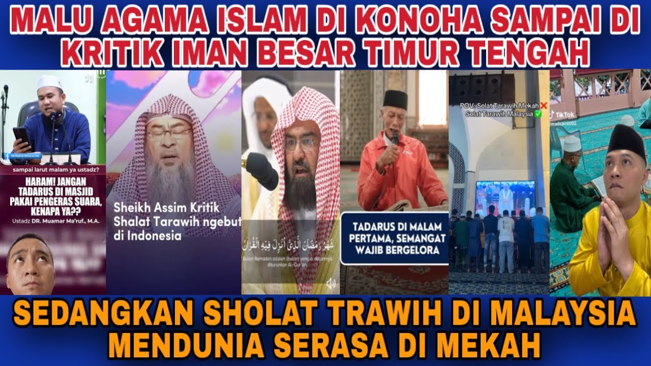 MALU‼️SYEH IMAM BESAR TIMUR TENGAH KRITIK ISLAM DI INDONESIA SHOLAT SEKILAT PETIR‼️
