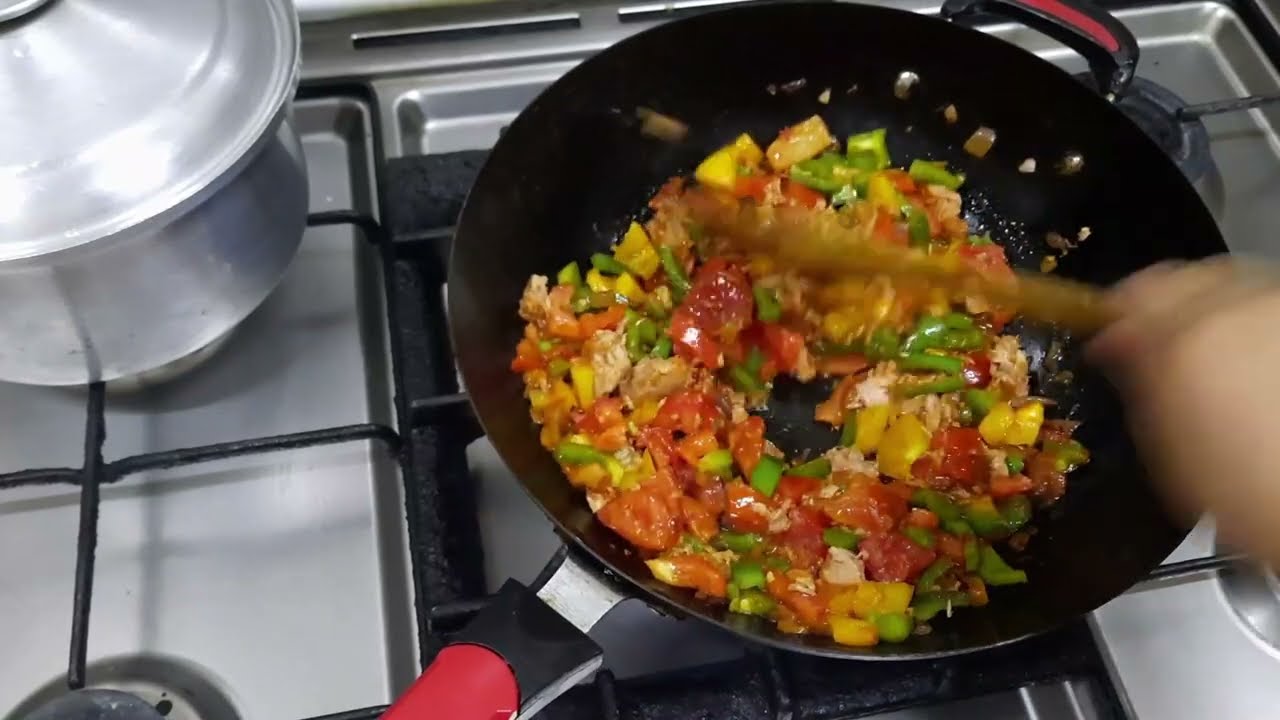 صينية التونة #بالباشميل