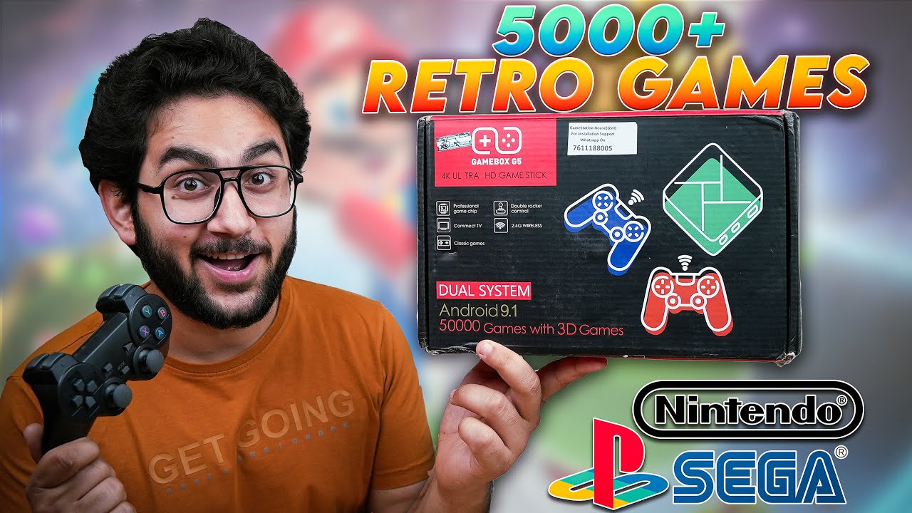 Wave of Nostalgia - Retro Game Box | Sega, Nes, PS1, PSP, Gameboy, MAME, Arcadade & More