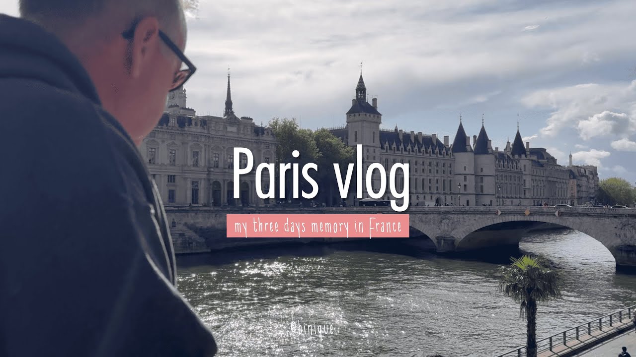 vlog) 3 days in Paris 🇫🇷 | 교환학생 출국✈️ 마라탕 맛집, 노트르담 피크닉 vlog (Bini-log)