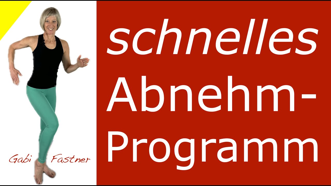 ⏰ 23 min. schnelles Abnehmprogramm | TABATA ohne Geräte, im Stehen, auch für Anfänger