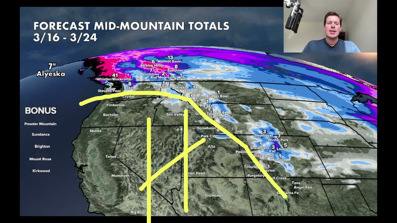 Long Range Forecast Discussion 3/15, Meteorologist Chris Tomer