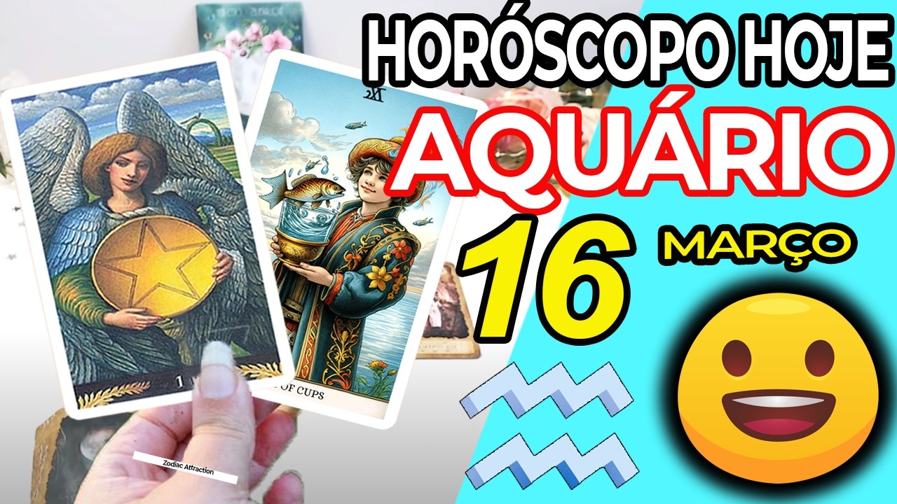 PREPARE-SE❗UMA GRANDE SURPRESA PARA VOCÊ😃 Aquário ♒ 16 Março 2026 | Horoscopo do dia de hoje ♒