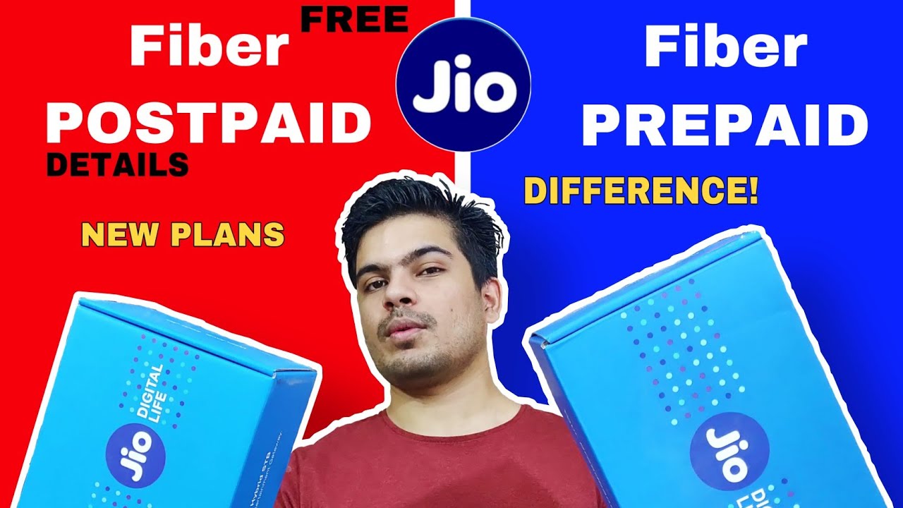 Jio fiber Postpaid connection FREE | Jio fiber Postpaid vs Jio fiber Prepaid | all details
