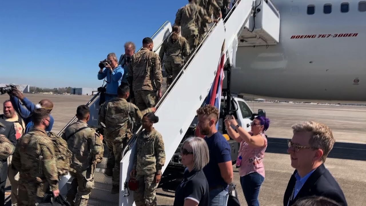 US troops rush to Europe amid war in Ukraine