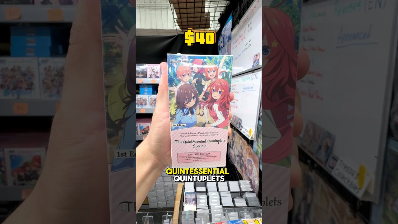 Quintessential Quintuplets Premium Biggest Weiss Schwarz Set Of 2025? 😯📈