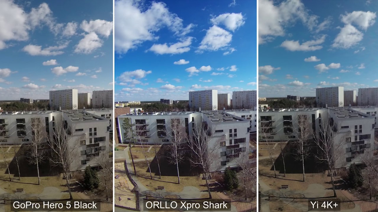 #Testujemy_to Kamera sportowa 4K Por&oacute;wnanie GoPro Hero 5 Black vs Orllo Xpro Shark Gps vs Xiaomi Yi
