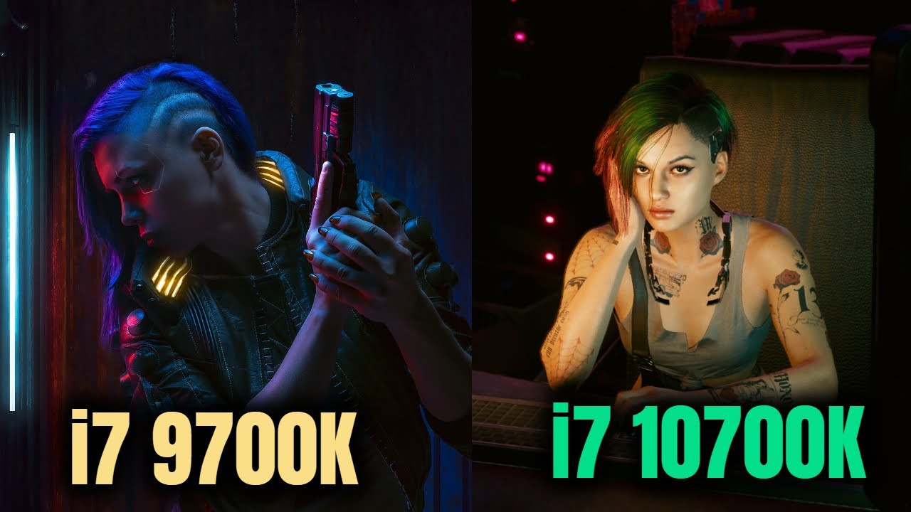 Intel  i7 10700k vs i7 9700k (9th vs 10th gen)