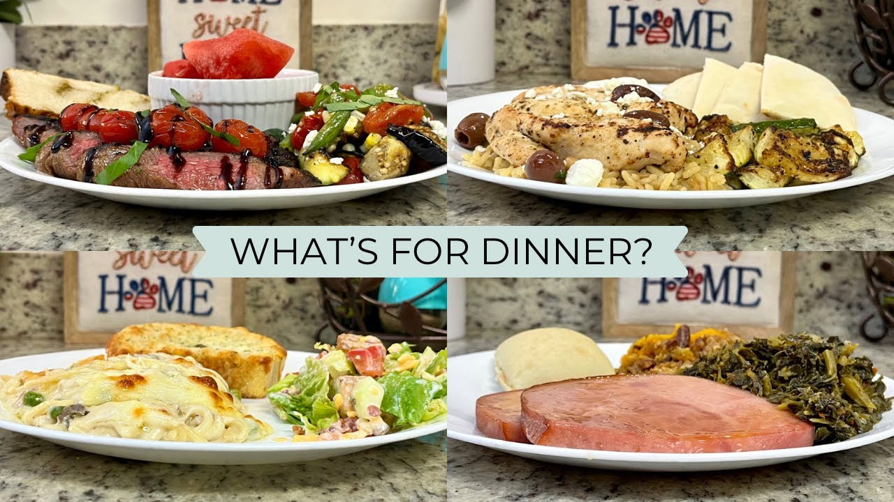 WHAT’S FOR DINNER? | EASY & BUDGET FRIENDLY | REALISTIC WEEKNIGHT MEALS | DINNER INSPIRATION