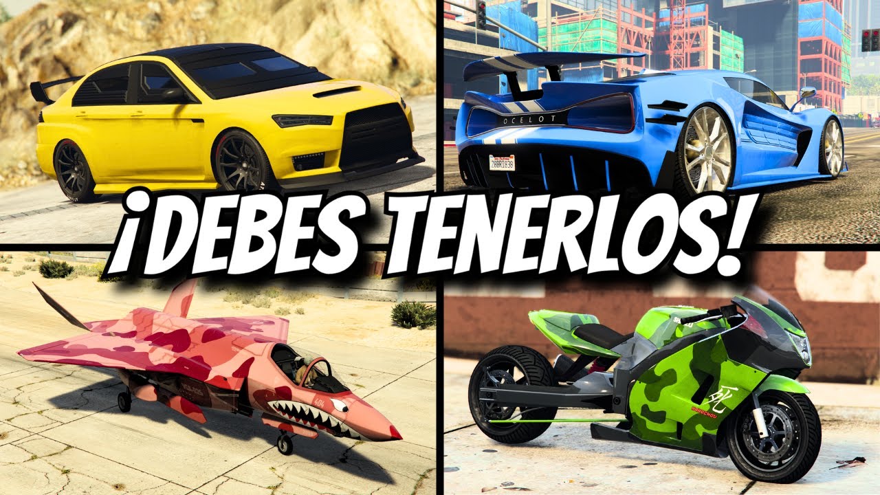Los 10 MEJORES VEHÍCULOS en GTA Online para Jugadores Solitarios 2024