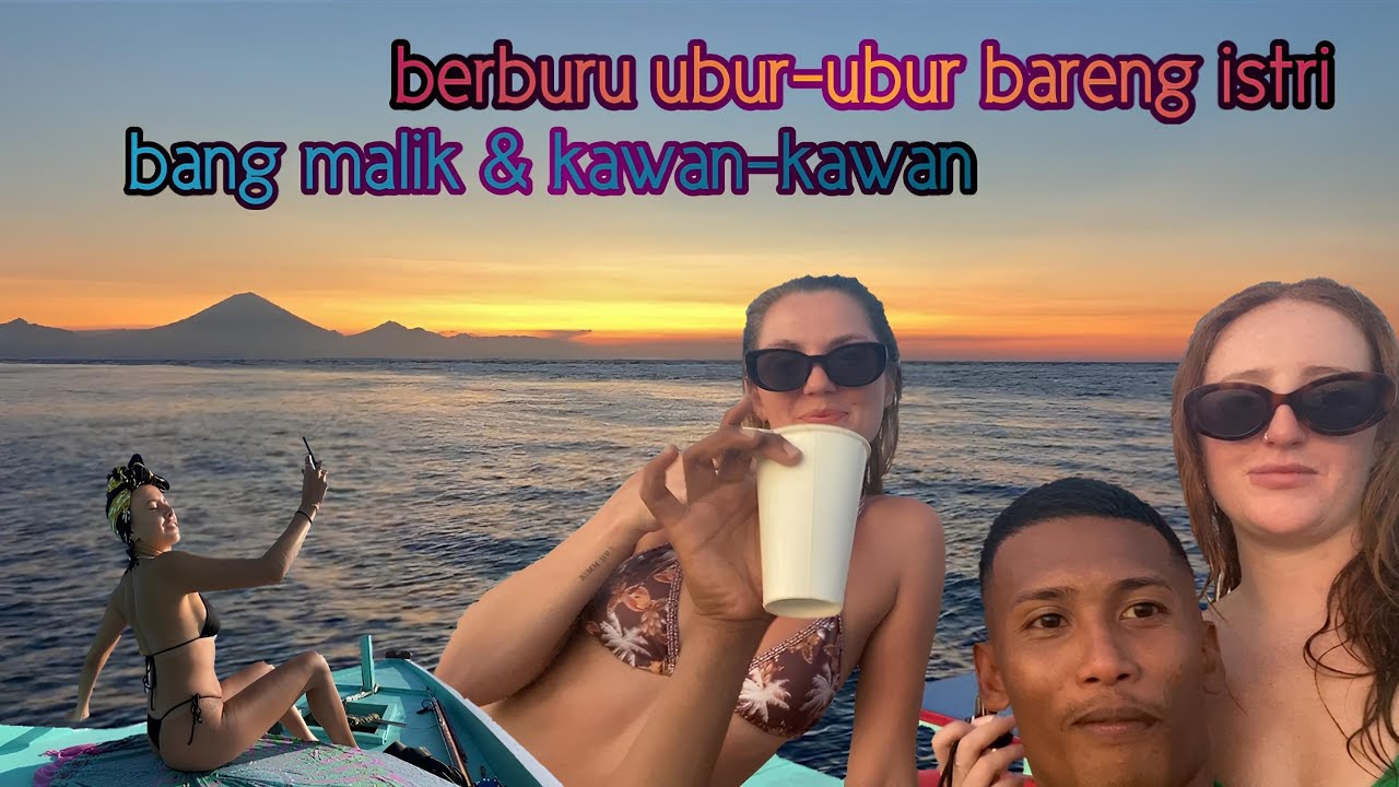 vlog pertama ajak istri pergi tangkap ikan dan ubur-ubur