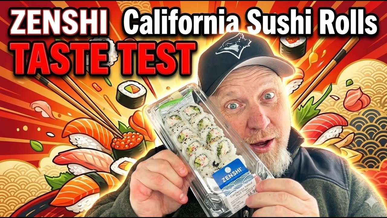 Дегустация роллов Zenshi Californian Salad Rolls 🥗 | Стоят ли они своих денег?