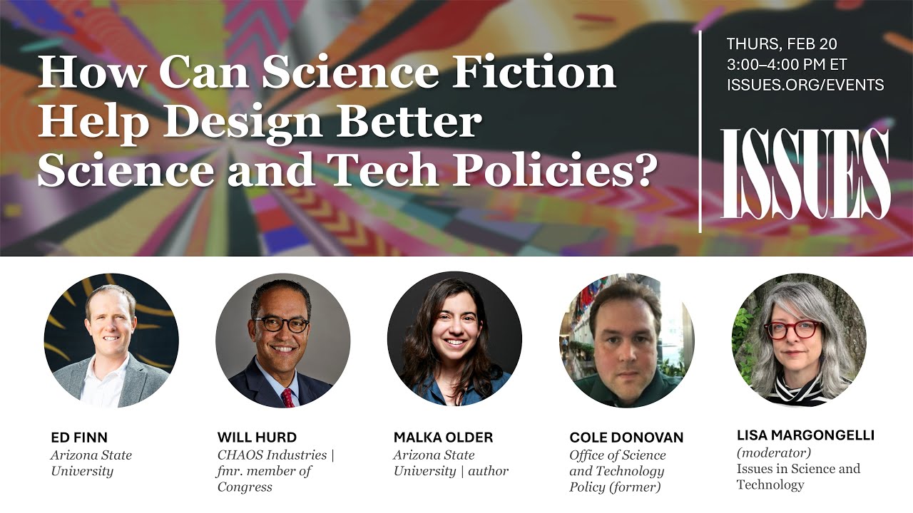 How Can Science Fiction Help Design Better Science and Tech Policies?