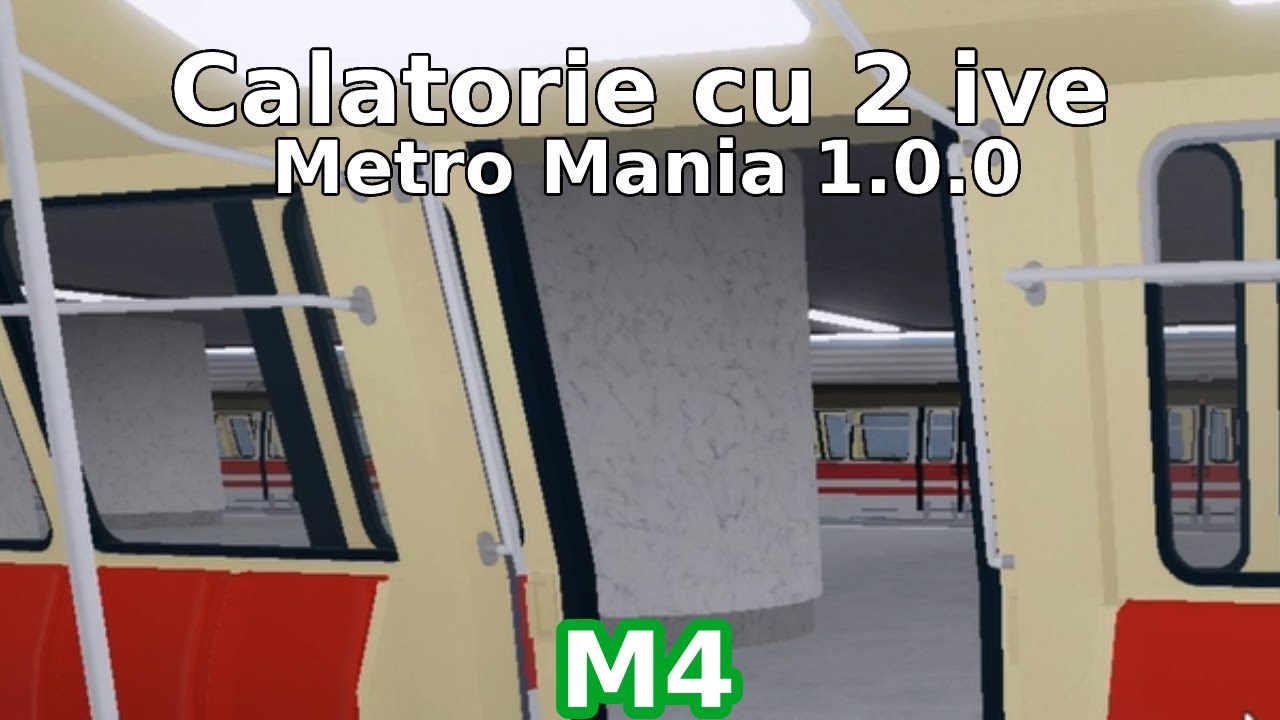 Calatorie pe M4 cu 2 ive | Grivita - Gara de Nord |
