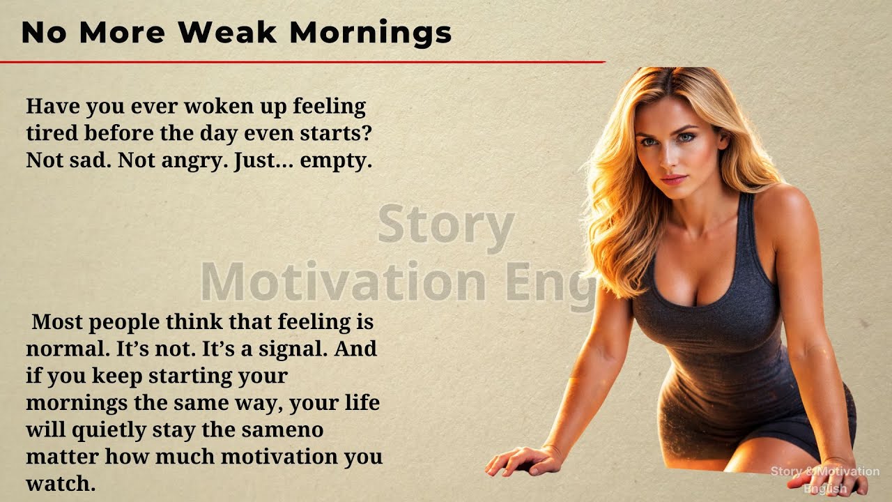 No More Weak Mornings | 10 Morning Habits to Rebuild Your Life | Morning Motivational Video 🔥