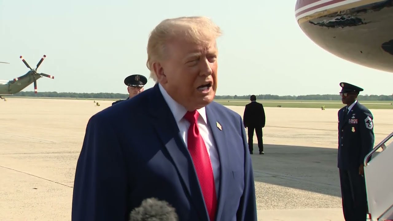 ВИДЕО БЕЗ КУПЮР: Президент Трамп обратился с трогательным посланием к семьям погибших солдат