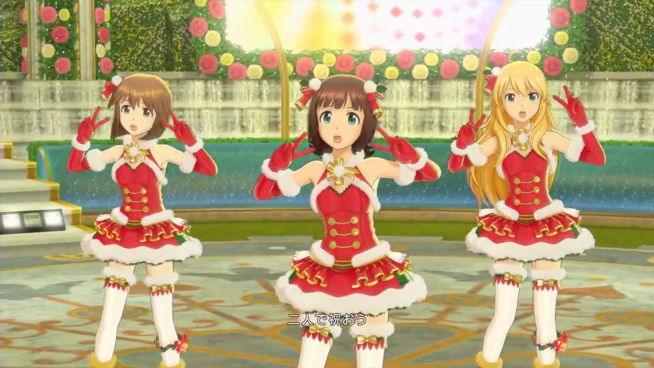 THE iDOLM@STER PS 「神様のBirthday」 春香 雪歩 美希 【60FPS】