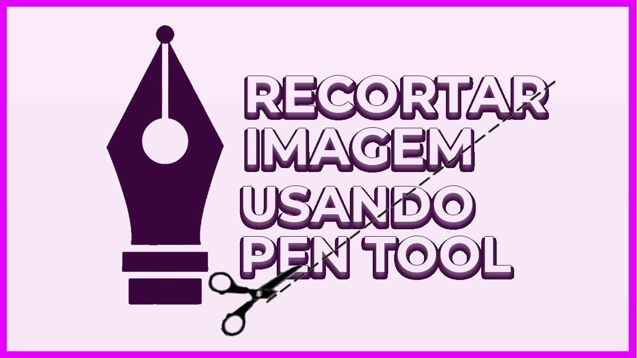 Como Recortar a Imagem Usando a Caneta no Photoshop. (2021)