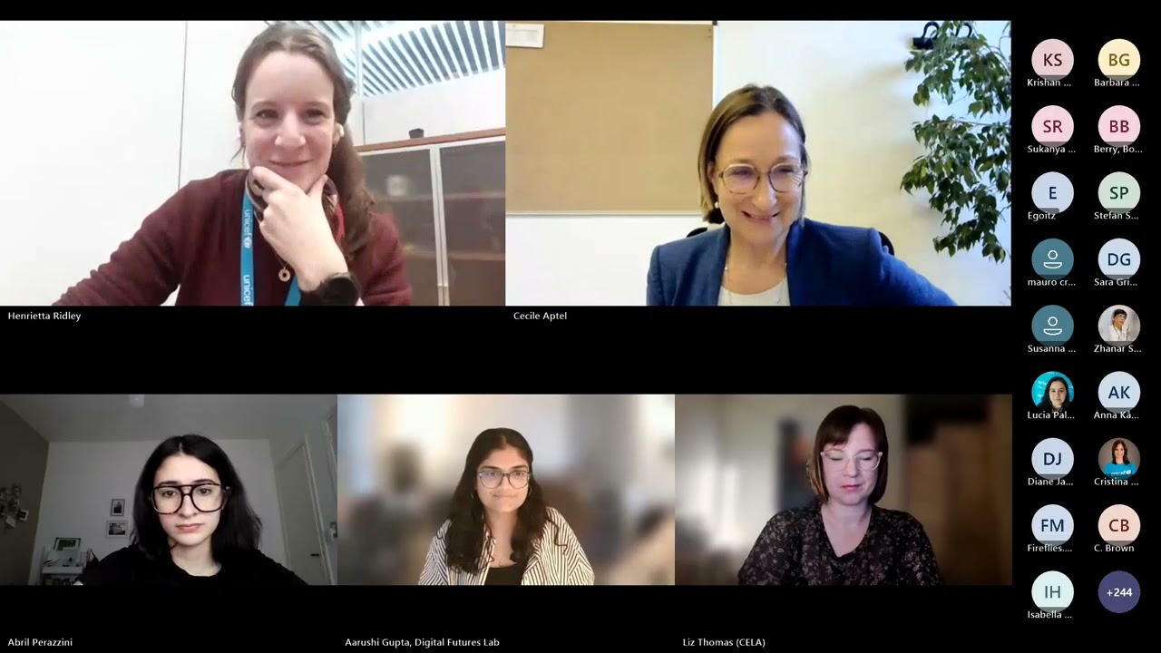 UNICEF Guidance on AI and Children (3.0): Launch webinar
