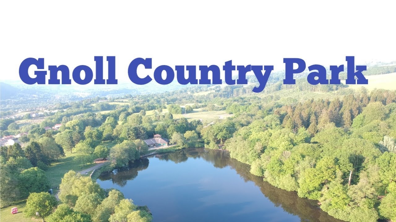 GNOLL COUNTRY PARK, Neath, South Wales. UK. | DJI DRONE | 🏴󠁧󠁢󠁷󠁬󠁳󠁿
