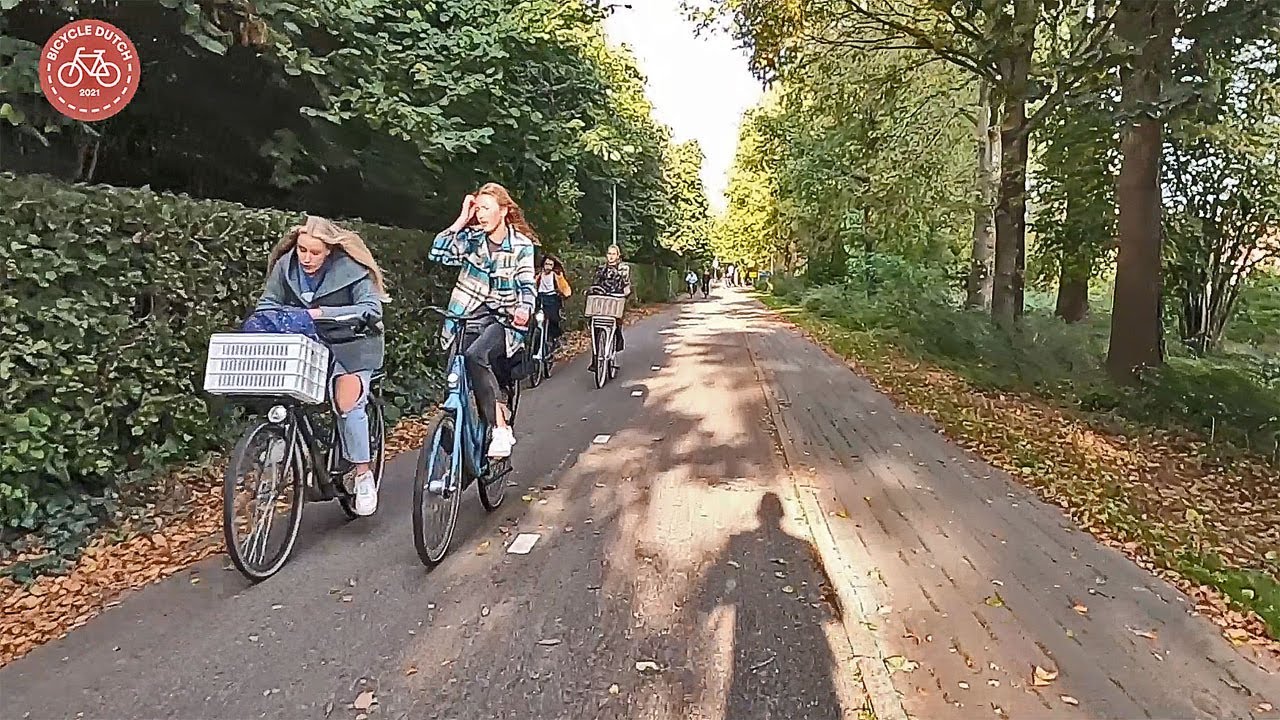 Ride on the Fast Cycle Route F344 Apeldoorn - Deventer